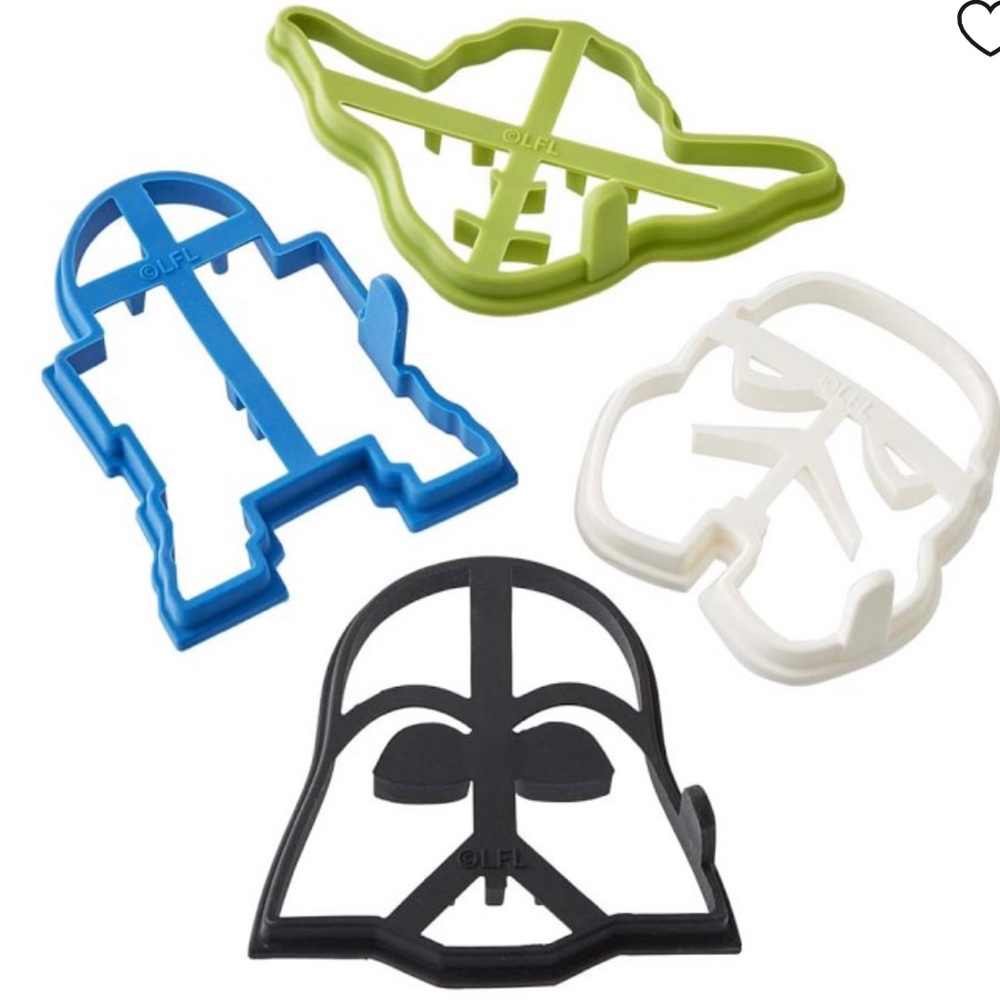 Williams Sonoma Star Wars pancake molds like new!